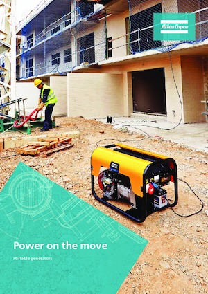 Grupos electrógenos, gasolina Atlas Copco QEP 3.5