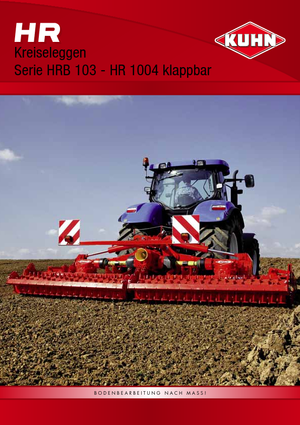 Gradas rotantes Kuhn HR 4004 DR 