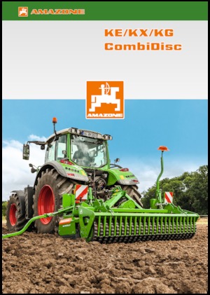 Gradas rotantes Amazone KE 4001 Super