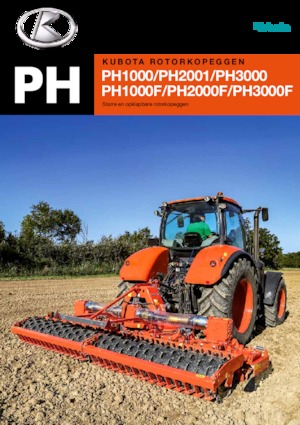 Gradas rotantes Kubota PH3450F