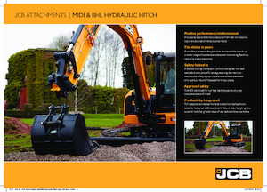 Acopladores rápidos JCB HYDRAULIC QUICK HITCH