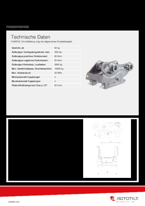 Acopladores rápidos Rototilt® QC45-4 