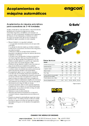 Acopladores rápidos engcon QS70