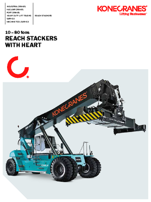 Reach stacker Konecranes SMV 4527 CB 5