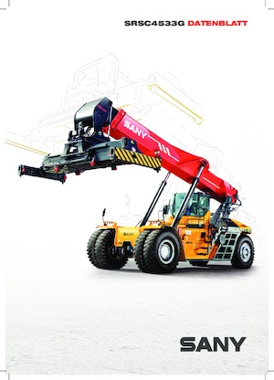 Reach stacker Sany 4533G