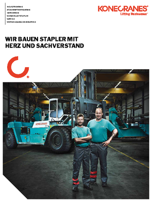 Reach stacker Konecranes SMV 4545 CBX 5