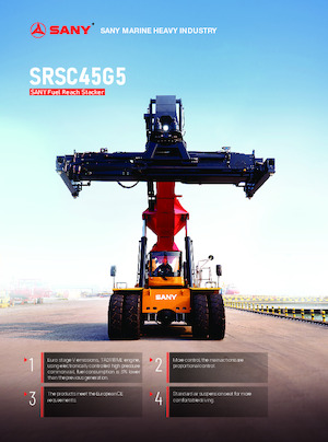 Reach stacker Sany SRSC45G5