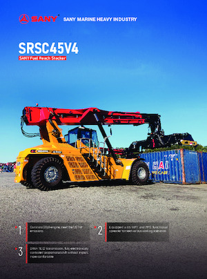 Reach stacker Sany SRSC45V4