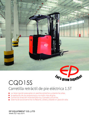Carretillas elevadoras eléctricas EP CQD15S