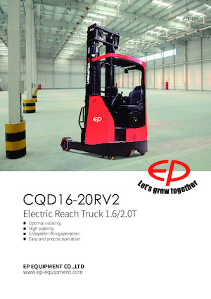 Carretillas elevadoras eléctricas EP CQD16RV2