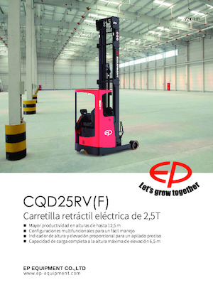 Carretillas elevadoras eléctricas EP CQD25RVF
