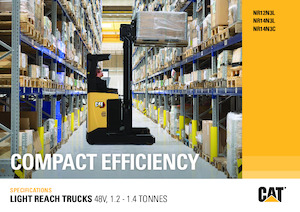 Carretillas elevadoras eléctricas Caterpillar NR14N3L