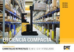 Carretillas elevadoras eléctricas Caterpillar NR14N3L