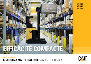 Carretillas elevadoras eléctricas Caterpillar NR14N3L