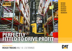 Carretillas elevadoras eléctricas Caterpillar NR20N3