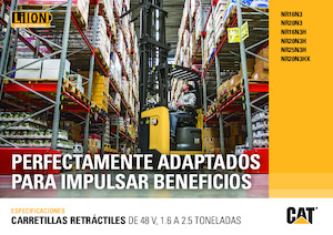 Carretillas elevadoras eléctricas Caterpillar NR20N3