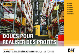 Carretillas elevadoras eléctricas Caterpillar NR20N3