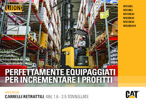 Carretillas elevadoras eléctricas Caterpillar NR20N3