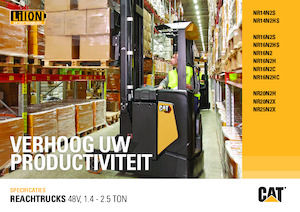 Carretillas elevadoras eléctricas Caterpillar NR16N2H