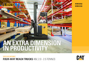 Carretillas elevadoras eléctricas Caterpillar NRM25N3