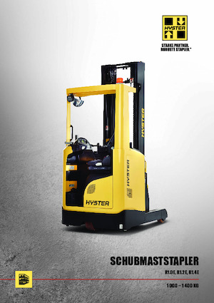 Carretillas elevadoras eléctricas Hyster R1.0E