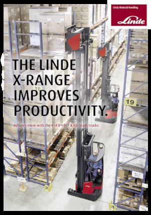 Carretillas elevadoras eléctricas Linde R14X High