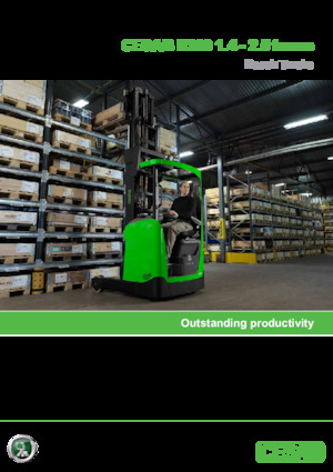 Carretillas elevadoras eléctricas Cesab R314