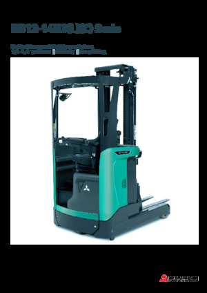 Carretillas elevadoras eléctricas Mitsubishi RB14N3C  