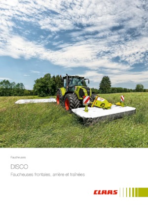 Segadoras traseras - disco con acondicionadores Claas Disco 3150 C