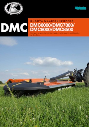 Segadoras traseras - disco con acondicionadores Kubota DMC6032N 