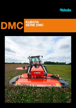 Segadoras traseras - disco con acondicionadores Kubota DMC6332T