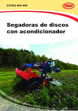Segadoras traseras - disco con acondicionadores Vicon Extra 736 T
