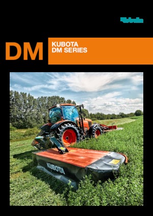 Segadoras traseras - disco sin acondicionadores Kubota DM3336