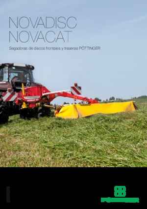Segadoras traseras - disco sin acondicionadores Pöttinger NovaCat 352 CF