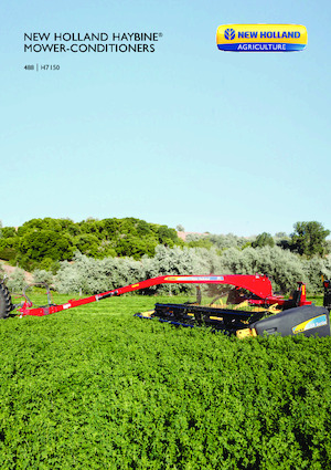 Segadoras traseras - disco con acondicionadores New Holland 488