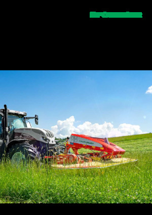 Segadoras traseras - disco con acondicionadores Pöttinger NovaCat 352 RC