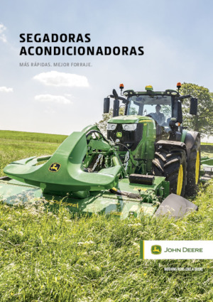Segadoras traseras - disco con acondicionadores John Deere R950R 