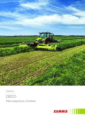 Segadoras traseras - disco sin acondicionadores Claas Disco 1100 Comfort 