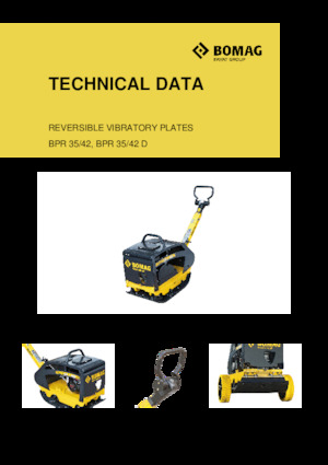 Planchas vibratorias reversibles Bomag BPR 35/42