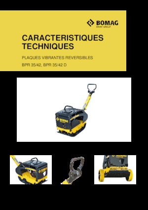 Planchas vibratorias reversibles Bomag BPR 35/42