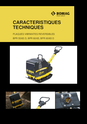 Planchas vibratorias reversibles Bomag BPR 60/65