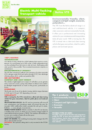 Cortacéspedes y tractores de jardín Etesia BAHIA ELECTRIC