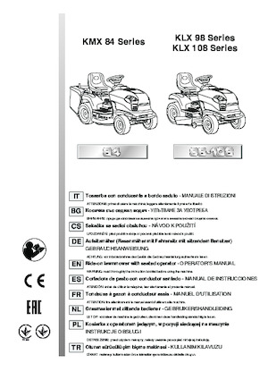 Cortacéspedes y tractores de jardín Efco EF 108 L/16 K