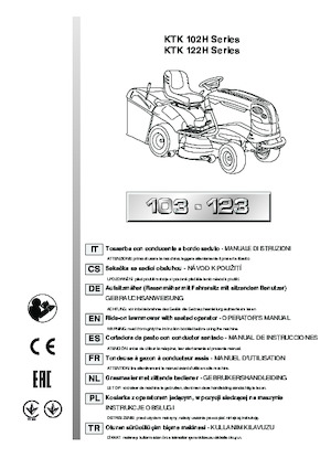 Cortacéspedes y tractores de jardín Efco EF 123/22 V