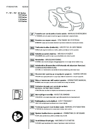 Cortacéspedes y tractores de jardín Stiga Estate 9102 WX