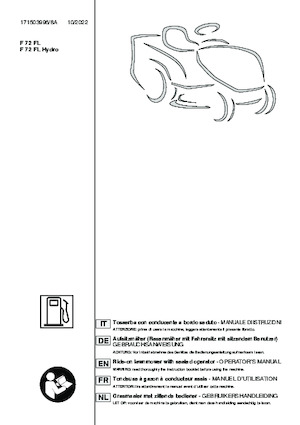 Cortacéspedes y tractores de jardín Mountfield MTF 72H