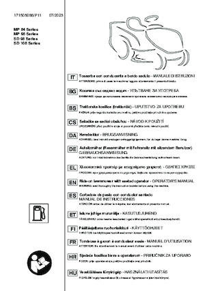 Cortacéspedes y tractores de jardín Mountfield MTF 84M