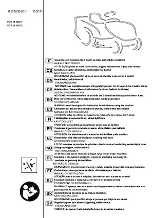 Cortacéspedes y tractores de jardín Stiga Swift 372e