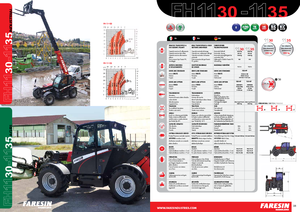 Manipuladoras telescópicas Faresin Handlers 11.35