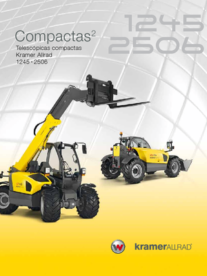 Manipuladoras telescópicas Kramer 1245